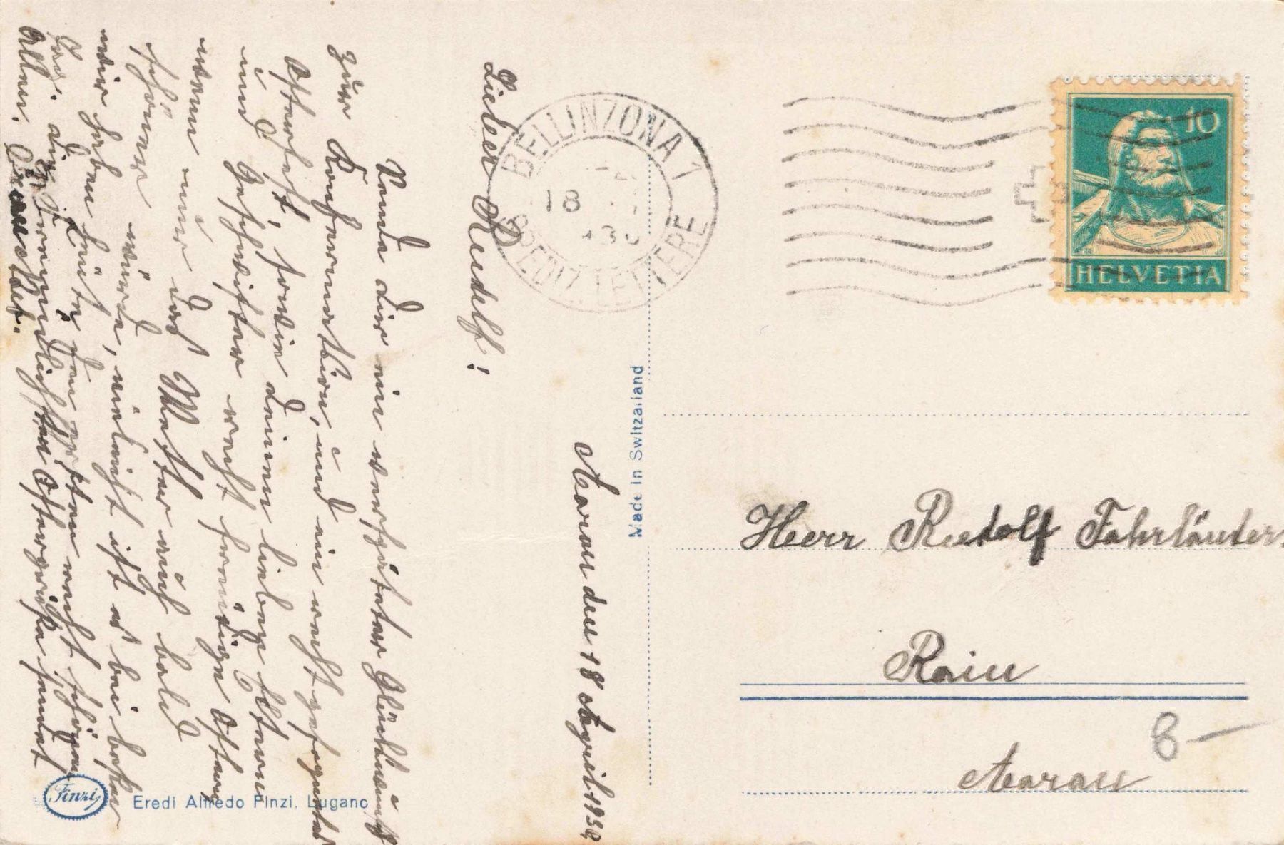 Cartes postales: Bellinzona castello di svitto – D'occasion à Biasca par Blenio71 1