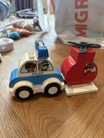 Lego Duplo Polizei Auto und Helikopter Set, Top Zustand!