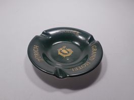Vintage Ornamin Kunststoff Aschenbecher Grand Hotel Dolder