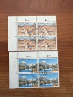1979 CH Erstag gest.Viererblock mit Tab  (K13)