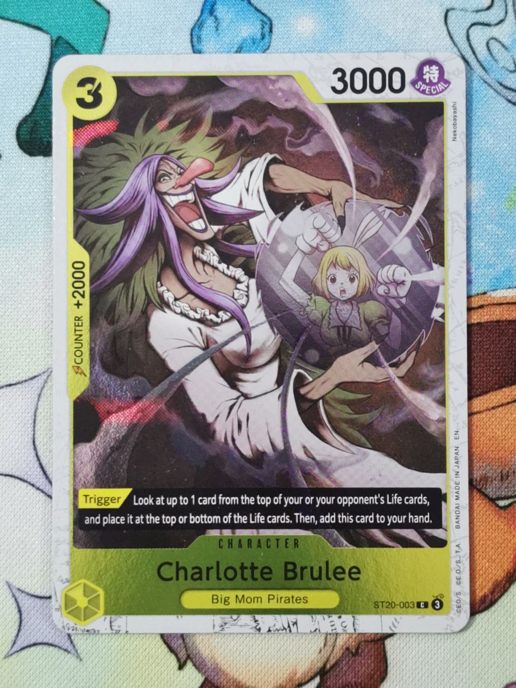 Bandai Sammelbilder & Trading cards: One Piece ST20-003 Charlotte Brulee EN – Neu (gemäss Beschreibung) aus Cousset von PokePlus