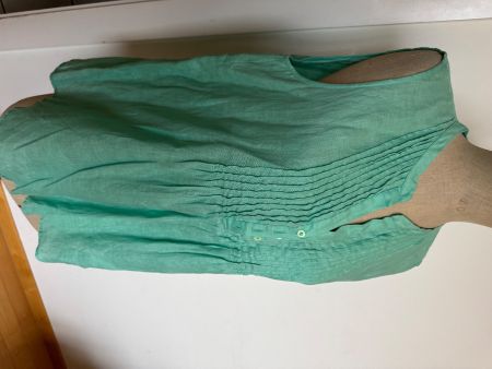 Eve-in-paradise - wunderschöne Leinenbluse mintgrün Gr. 38