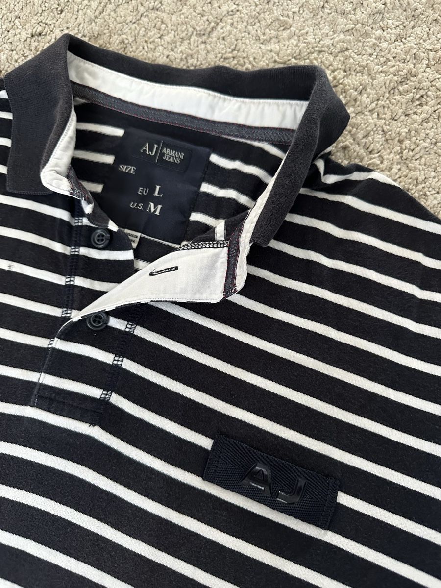 Armani Polo-Shirts: Armani Exchange Polo gestreift Gr. L – Gebraucht aus Basel von Oloir 1