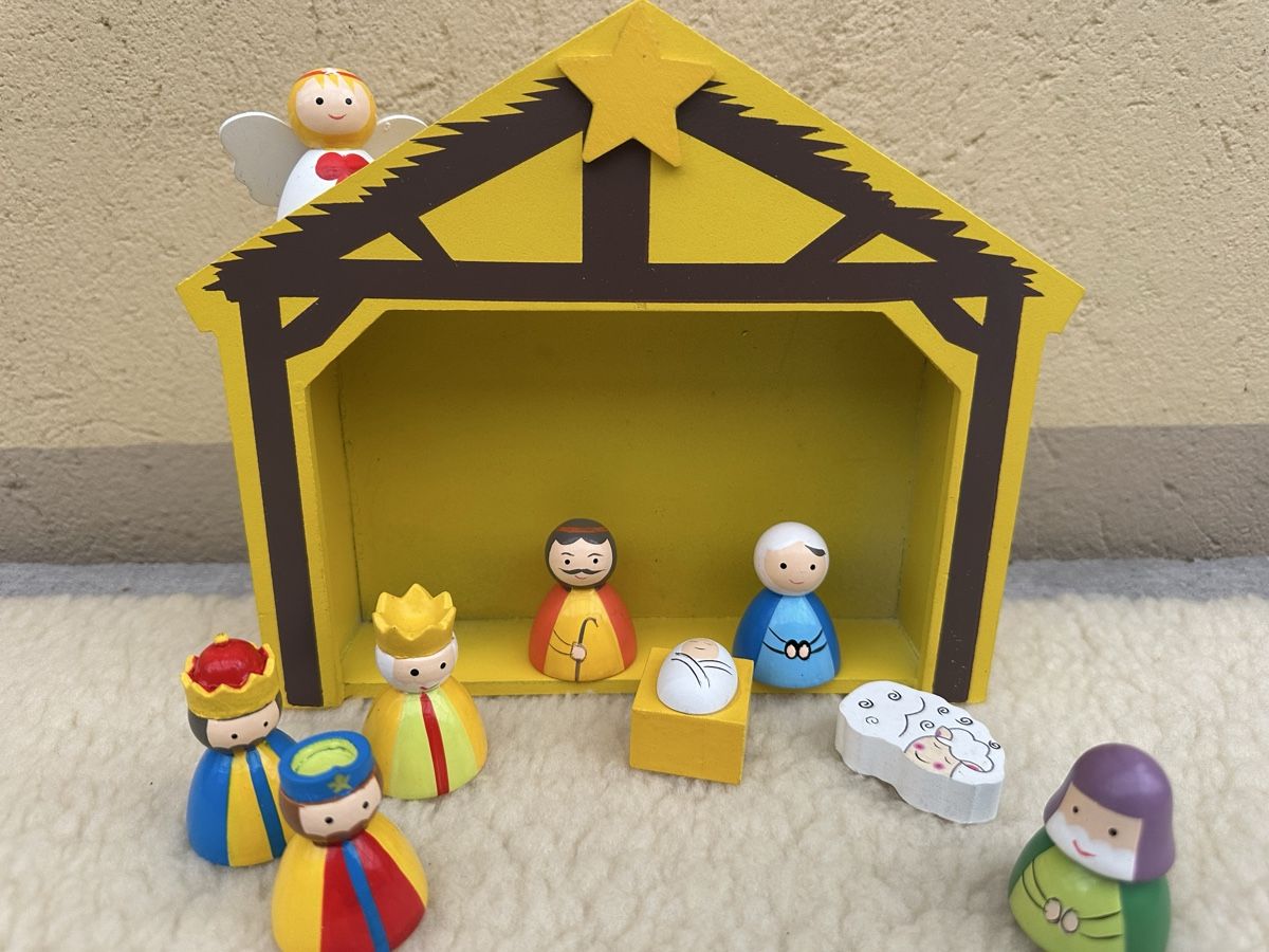 Toutes les décorations: Holz Kinder Weihnachtskrippe  – Neuf (Voir description) à Oberentfelden par vilibrand 3