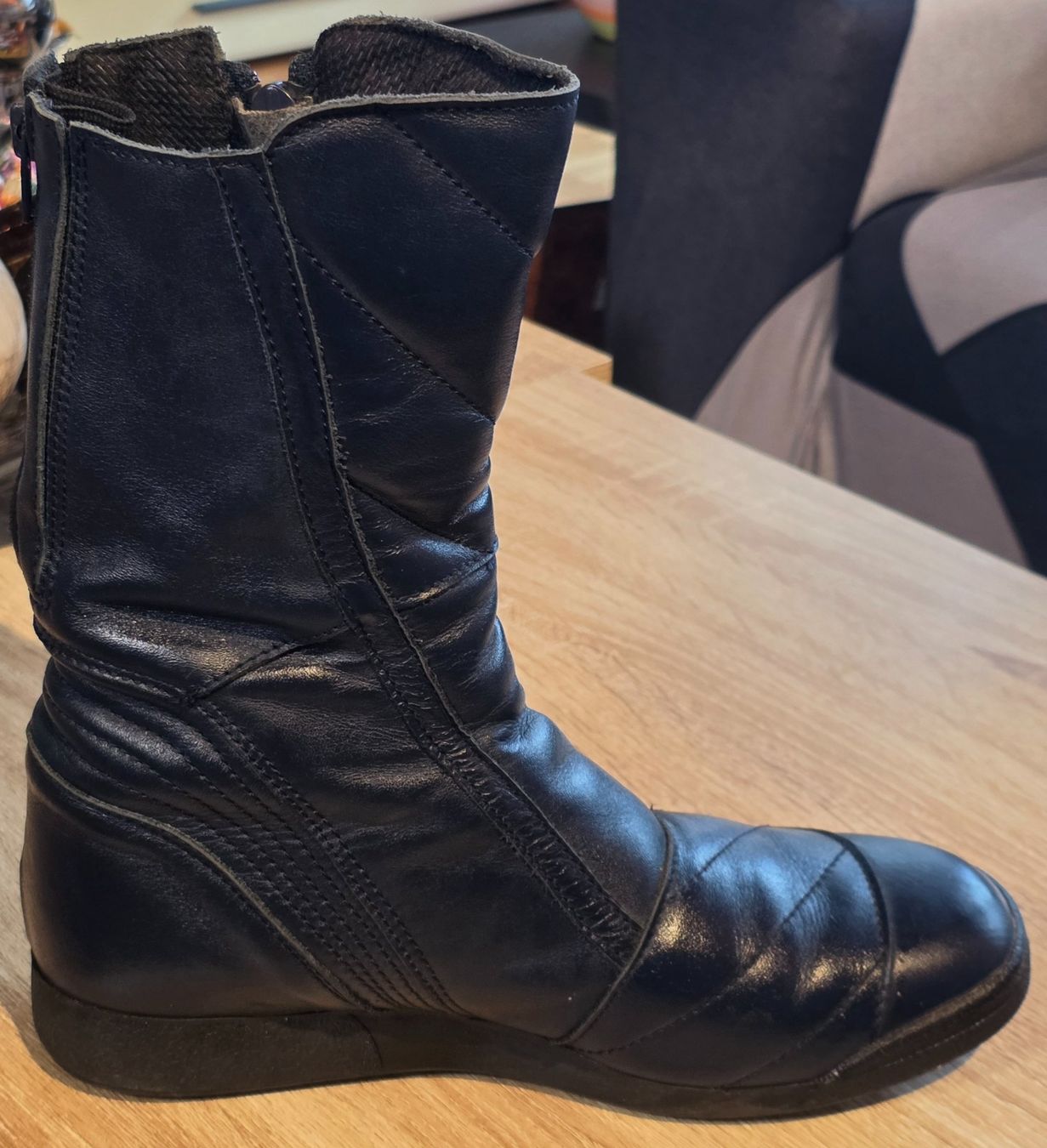 IXS Scarpe da uomo: IXS Boots Leder Grosse 40 Neuwertige – Usato da Rohrbach venduto da lod_m58r 4