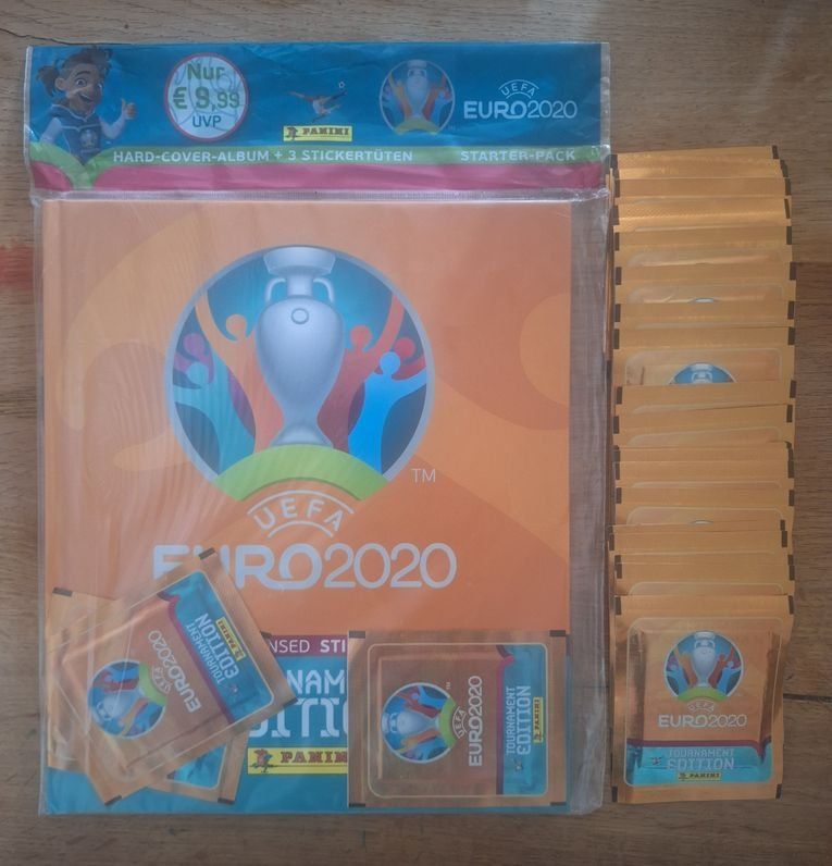 Panini Carte collezionabili: Panini 2020 / OVP Starter-Pack + 56 originalverpackte Tüten – Nuovo (secondo la descrizione) da Horw venduto da Zemmerli 1
