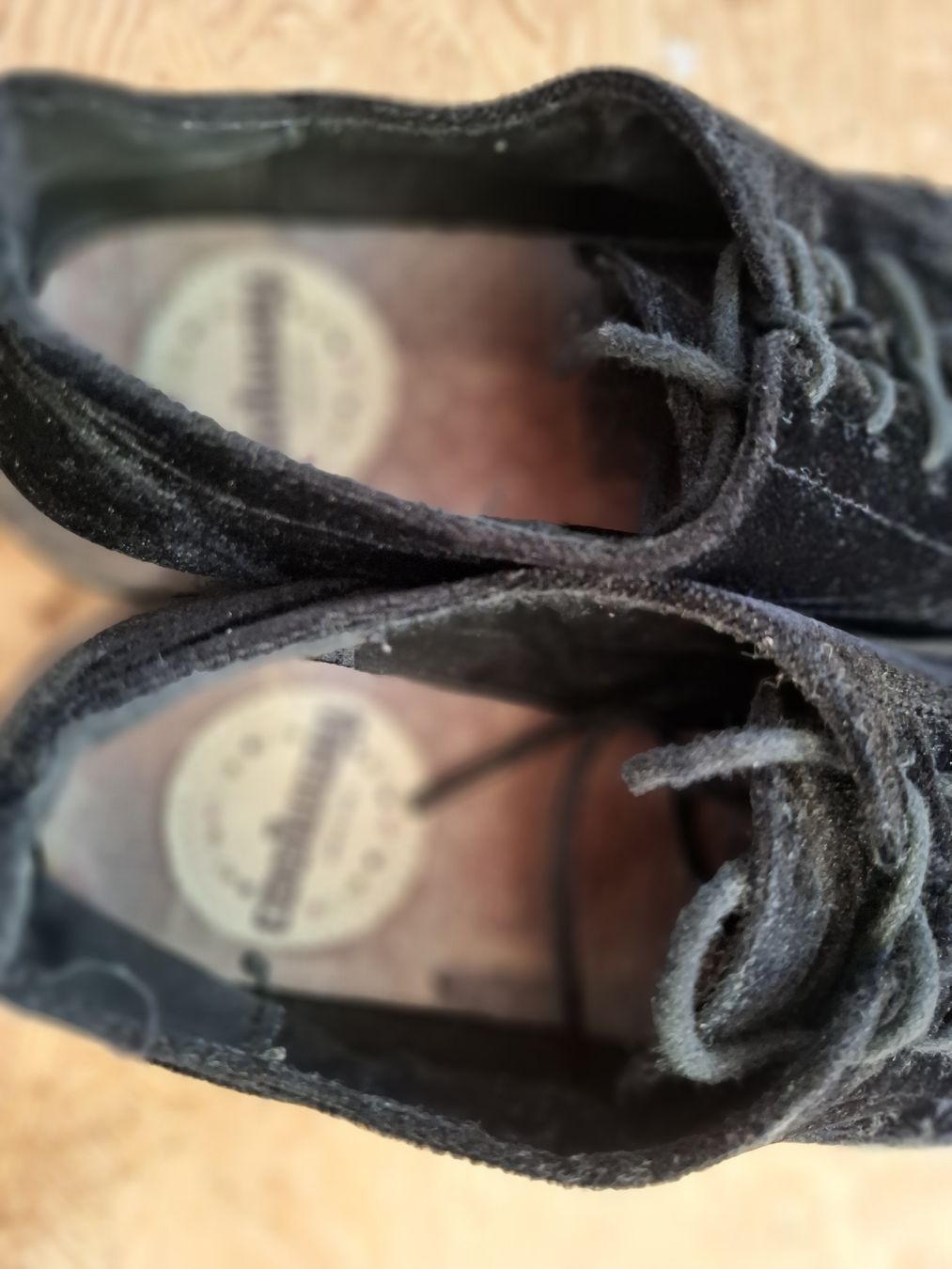 Scarpe da donna: Schwarze Samt Schuhe, Grösse 38 – Usato da Hasle b. Burgdorf venduto da lap-company 3