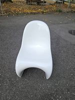 Original 1. Edition VITRA Panton Chair Classic (Color White)