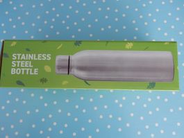 Trinkflasche Edelstahl NEU + OVP  Coop Trophy?