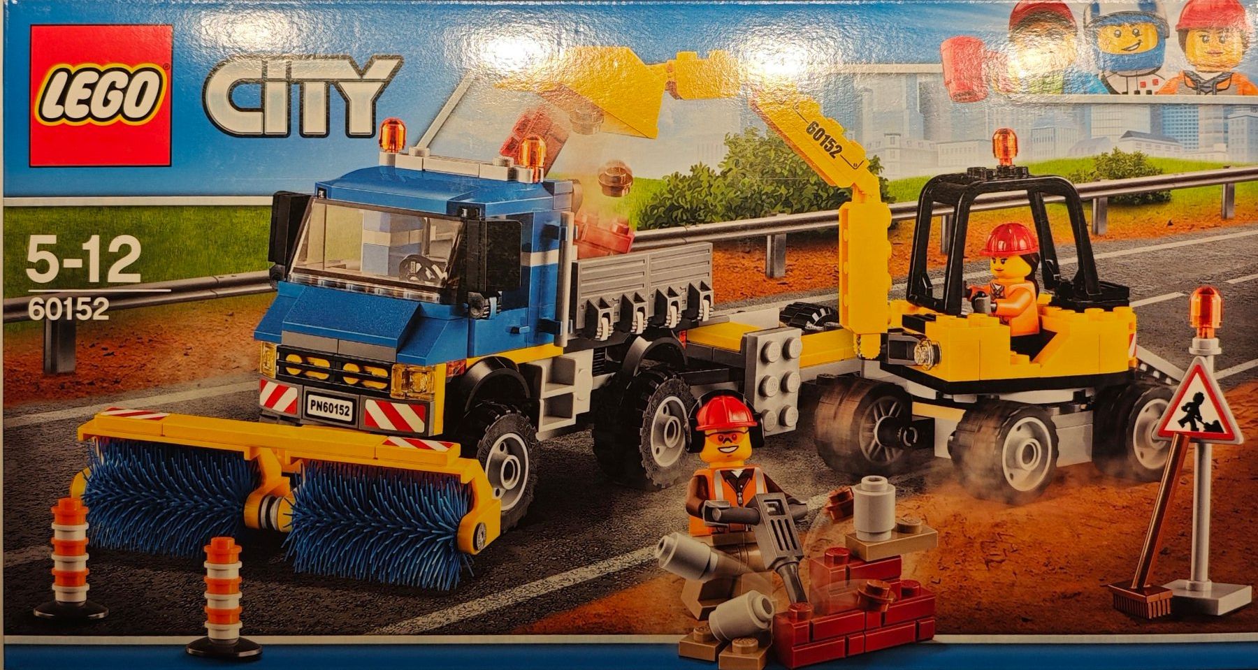 Lego Baukästen: LEGO 60152 Sweeper & Excavator, Neu & OVP – Neu und originalverpackt aus Pfaffhausen von seppentony 1