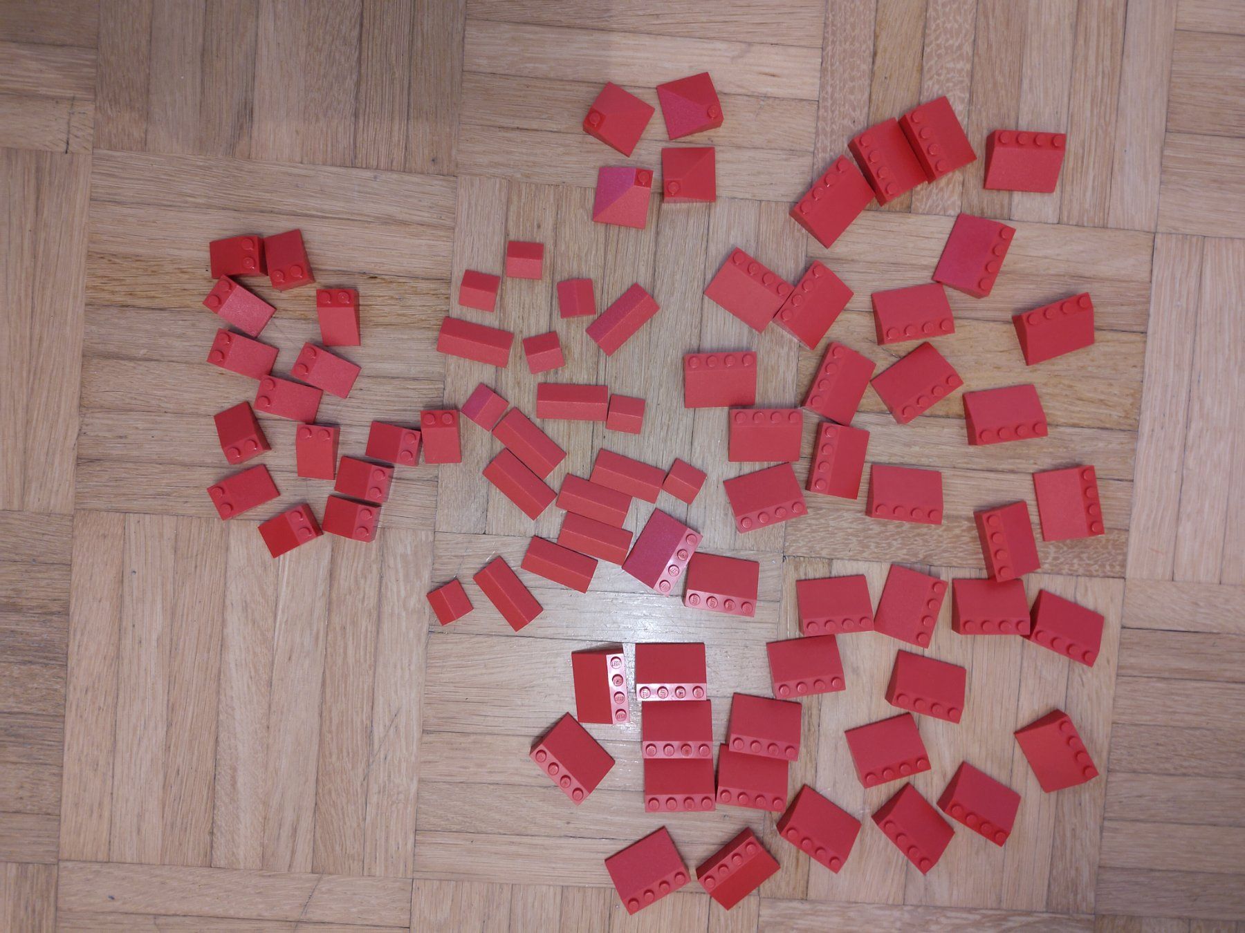 Lego Jeux de construction: Lego Hausdachsteine rot – D'occasion à Jona par tschounaess 1