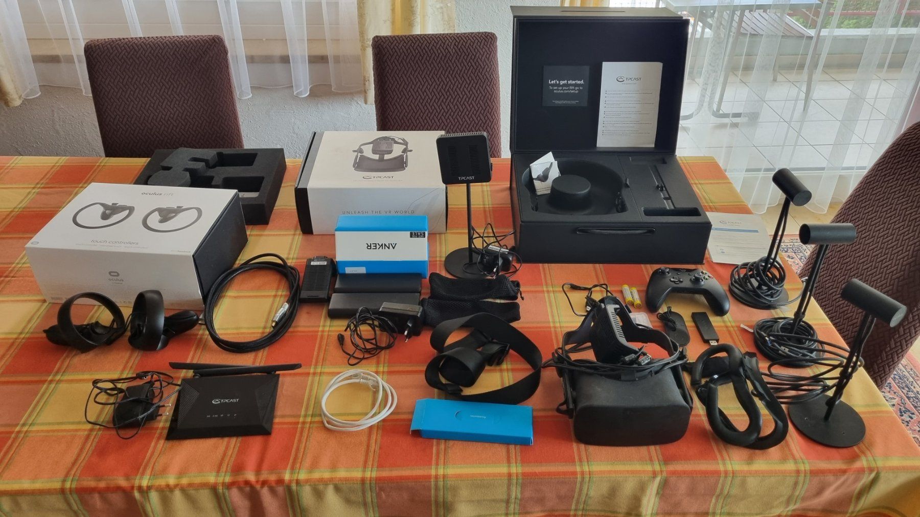 Meta Casco VR: Oculus Rift VR Set mit TPCast Wireless Adapter – Usato da Schänis venduto da RussellP14