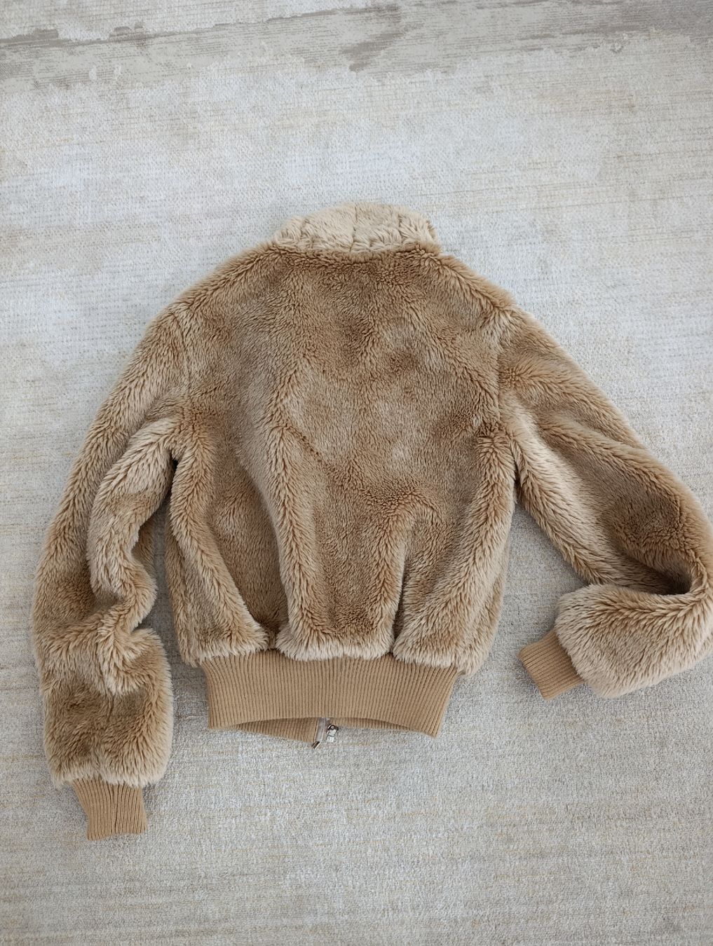 Zebra Jacken: VESTE PELUCHE ZEBRA BEIGE S – Gebraucht aus Sierre von shirley04 6