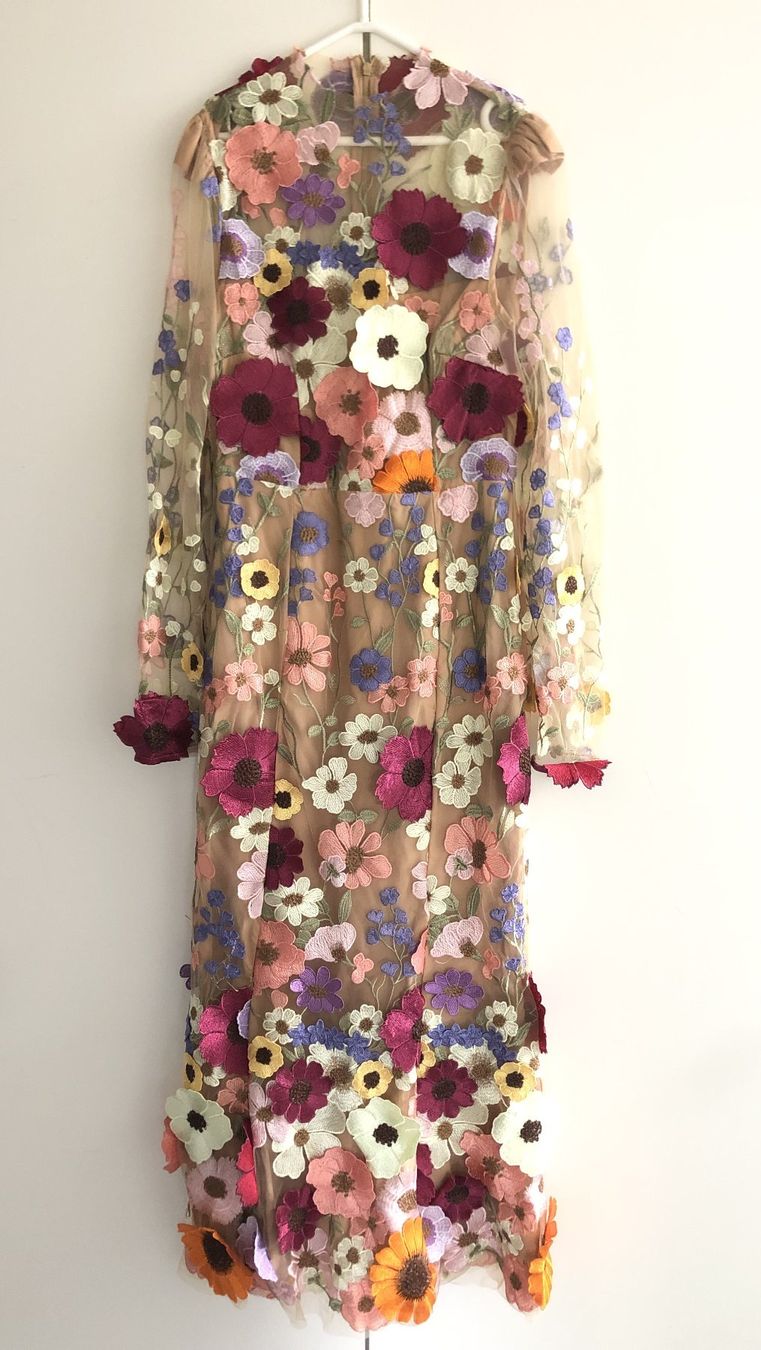 Vestiti: Florales Midi Dress – Usato da Benken ZH venduto da Dulcinea90 4