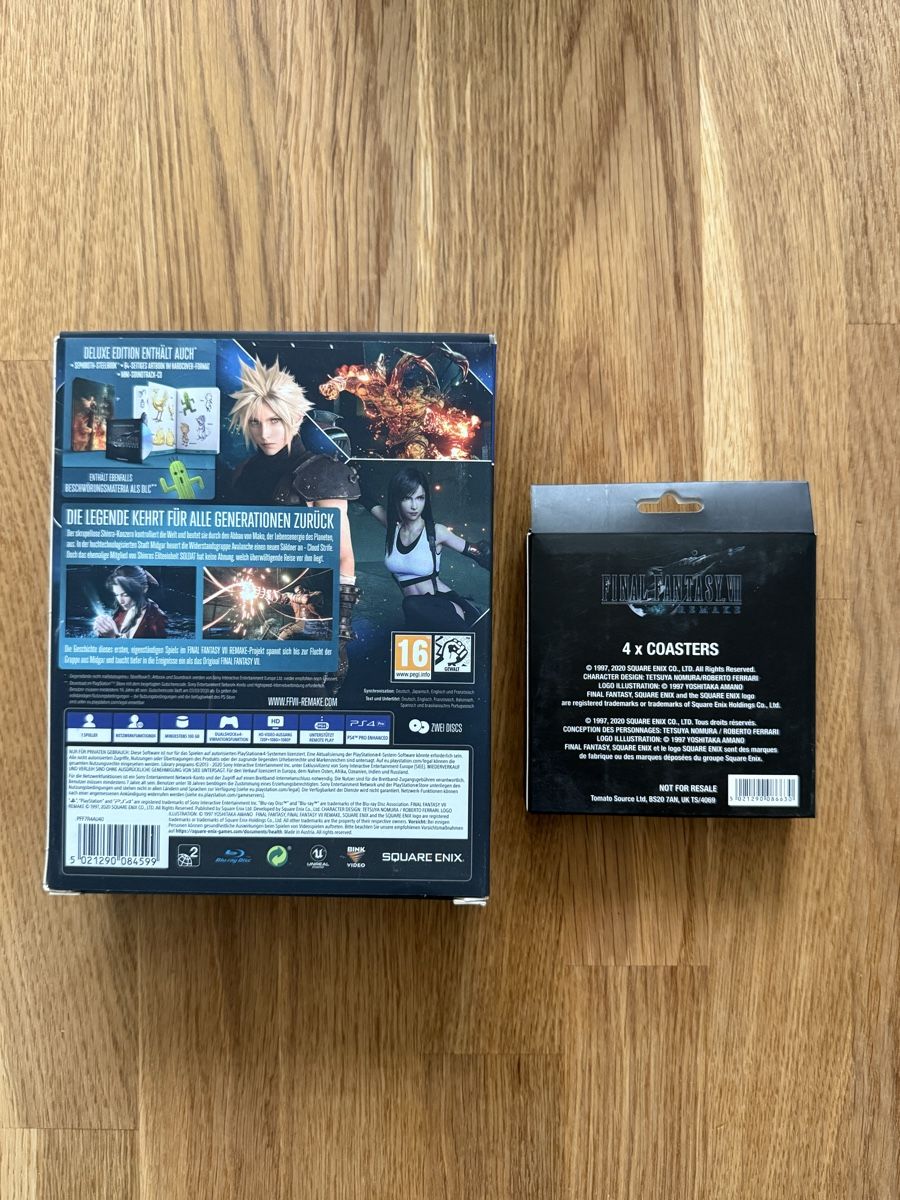 Sony Giochi: Final Fantasy VII Remake Deluxe Edition Ps4 – Usato da Thundorf venduto da Espressolungo 1