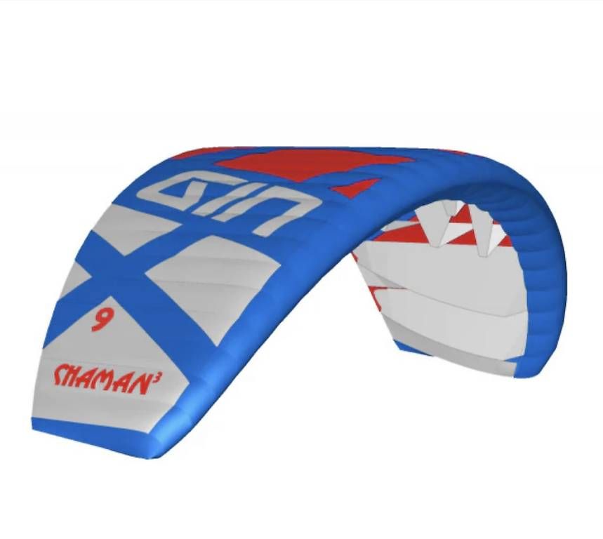 Aquilone: Gin Snowkite Shaman 9qm – Usato da Putz venduto da Noerli03