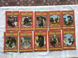 32x Wyatt Earp Western-Romanhefte Konvolut (William Mark)