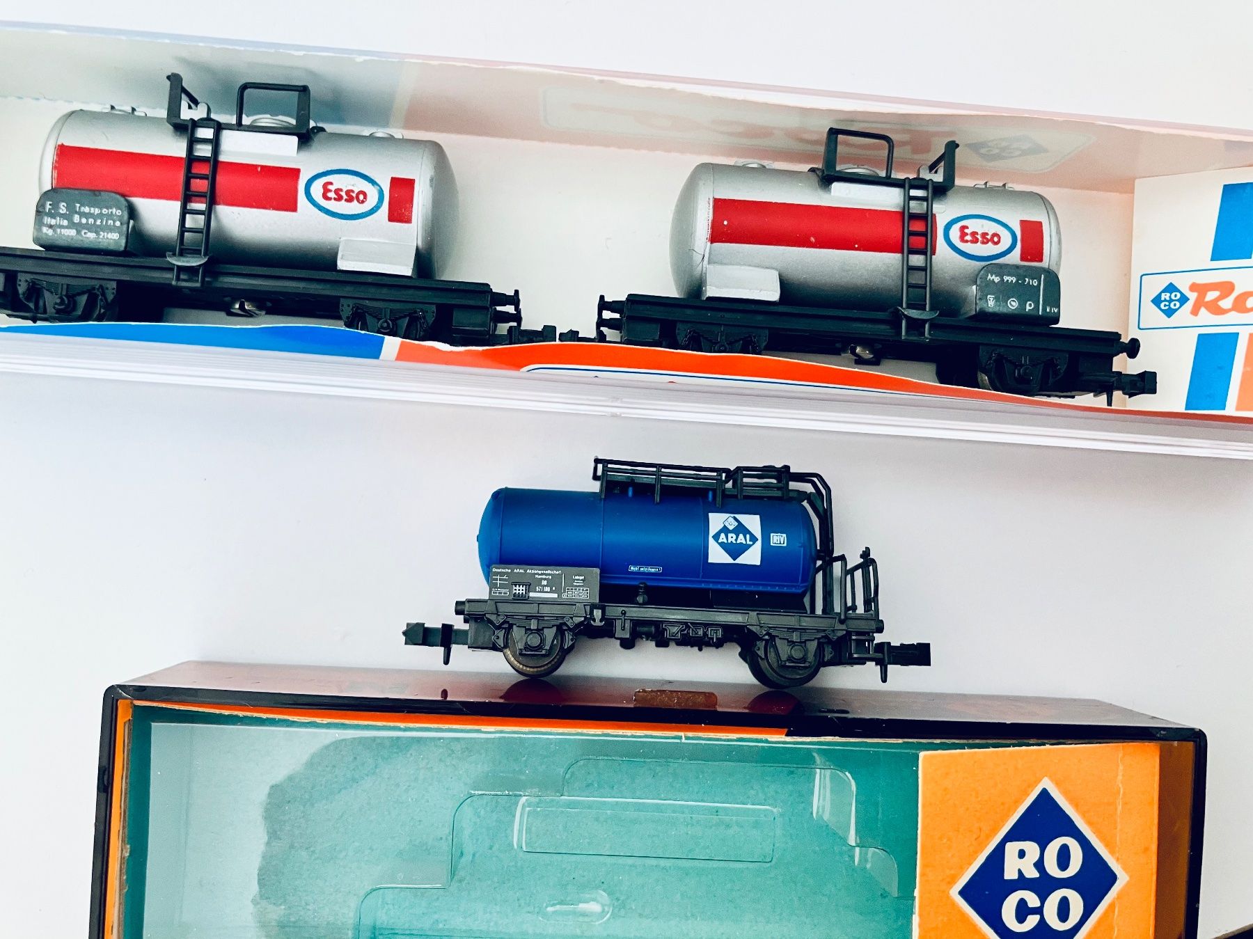 Lima Modellini di ferrovie: 3xTank Kessel Wagen SPUR N – Usato da Oberbuchsiten venduto da Orsetto24 5