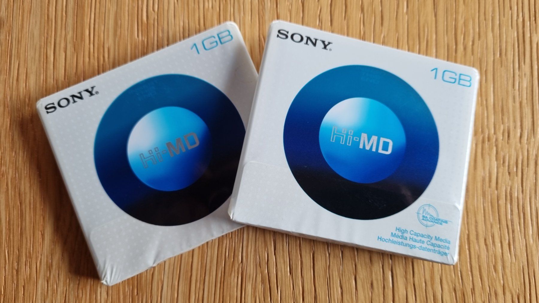 Sony Minidisc: Mini disc high capacity (1Go) transférez jusqu'à 45 CDs HIMD – Nuovo e nell'imballaggio originale da Couvet venduto da Mima0077
