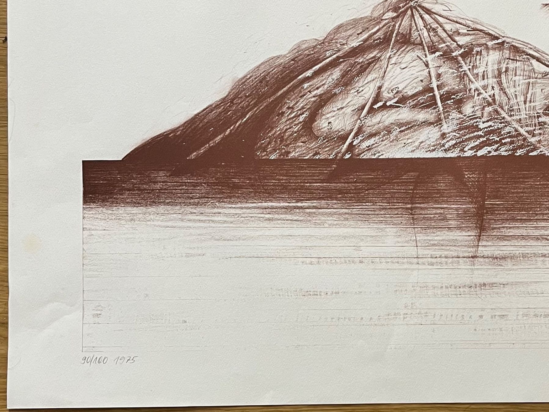 Grafica & Litografie: RUEDI BAUMANN LITHOGRAPHIE SIGNIERT NUMMERIERT – Usato da Gersau venduto da grafik-kunst 6