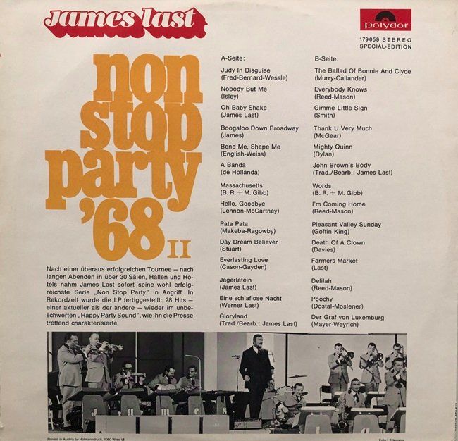 Dischi in vinile: 6x LPs James Last – Usato da Grüningen venduto da azulvinyl 1