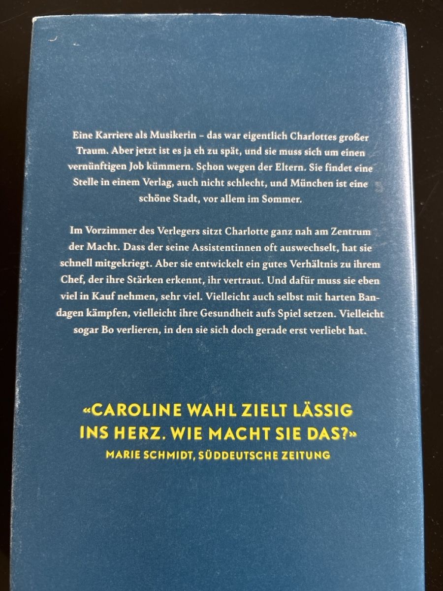 Libri: Der Roman "Die Assistentin" von caroline Wahl – Usato da Zürich venduto da ordinarius 1