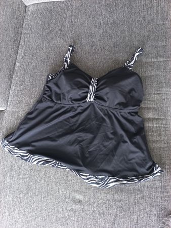 Tankini Oberteil von Ulla Popken Gr. 54