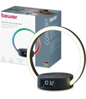 Beurer WL 65 Wake-Up Light mit Qi-Ladefunktion & Sonnenaufga