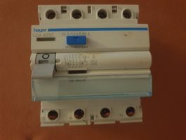 Fehlerstrom Schutzschalter 4P 25A 30mA A Typ CDA425C FI