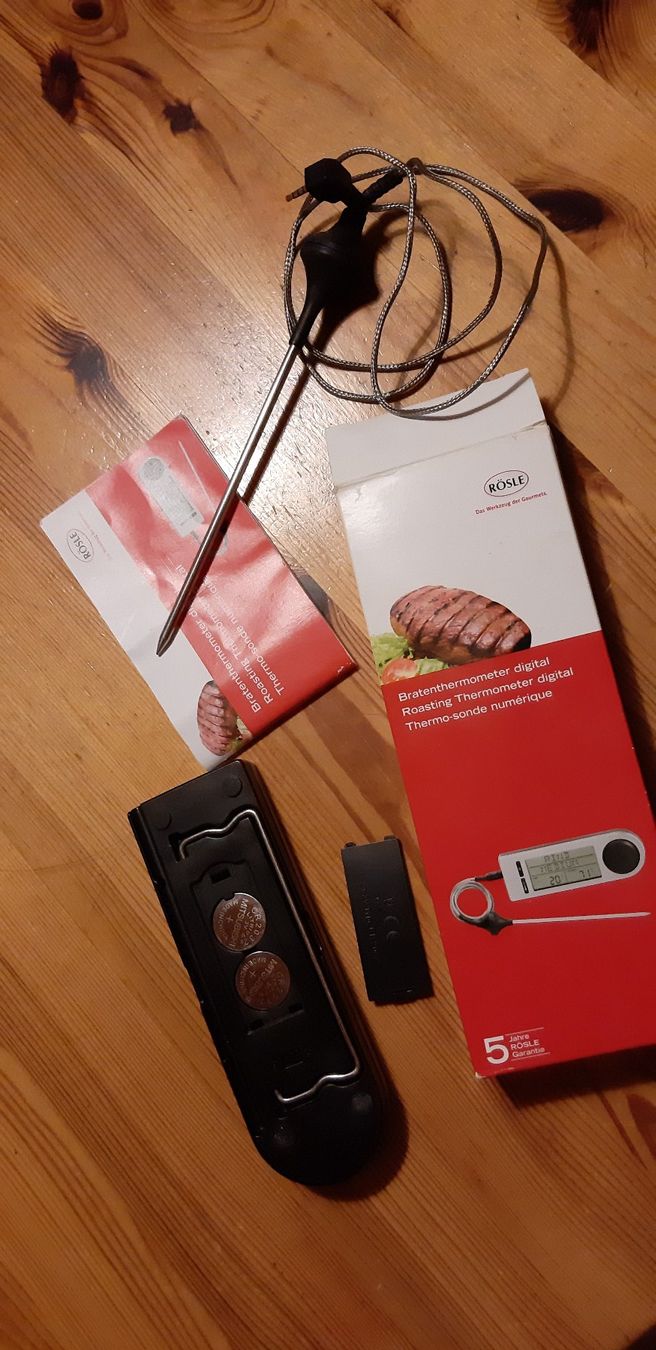 Rösle Elettrodomestici da cucina: Rösle Bratenthermometer Digital, Edelstahlmessfühler, 14,5cm – Usato da Henggart venduto da hen_9f22