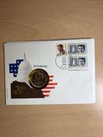 Gedenkbrief John F. Kennedy 1983 mit Münze Half Dollar 1973