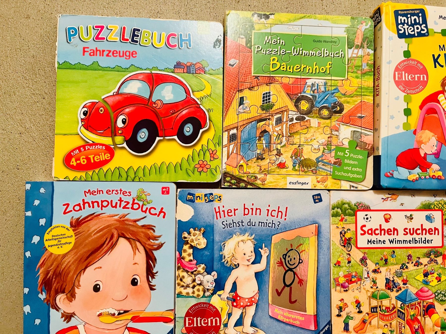 Libri: Kinder Lernbücher Puzzle Buch Set ab 2J – Usato da Frauenfeld venduto da Repsol_Vani 1