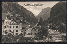 Le Chatelard, L'Hotel Suisse et l'Eau No