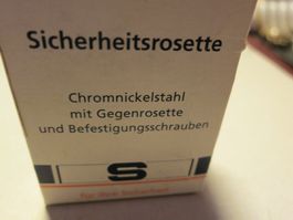 SICHERHEITSROSETTE FÜR KABA / KESO RUNDPROFIL-ZYLINDER