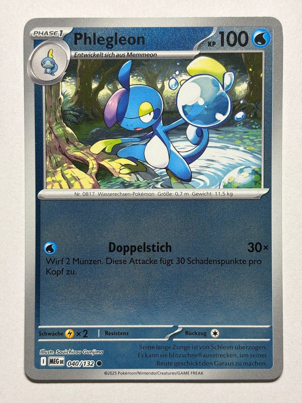 Pokémon Sammelbilder & Trading cards: Phlegleon (MEG 40) - Reverse Holo - DE – Gebraucht aus Allschwil von Bullach