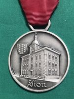 Schützenmedaille Sektionswettschiessen Sion 1973