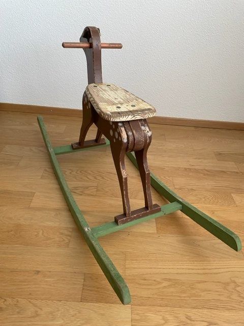 Sonstige Gartenschaukeln: Wisa Gloria Schaukel Reh vintage – Gebraucht aus Zürich von Sonnenblume_65 4
