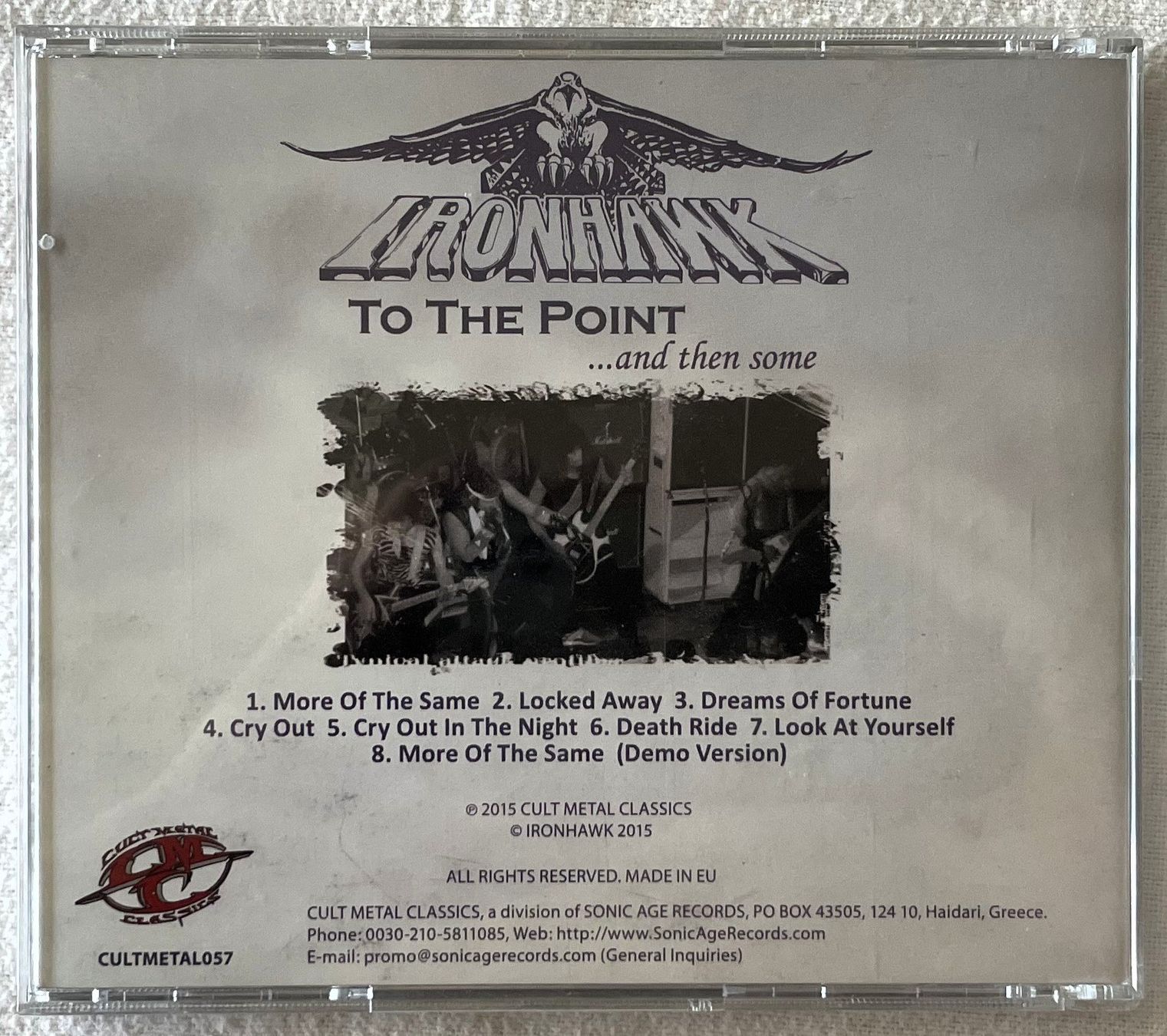 CDs: Ironhawk - To The Point ...And Then Some - CD - 2015 – Neu (gemäss Beschreibung) aus Uster von Zardodel 1