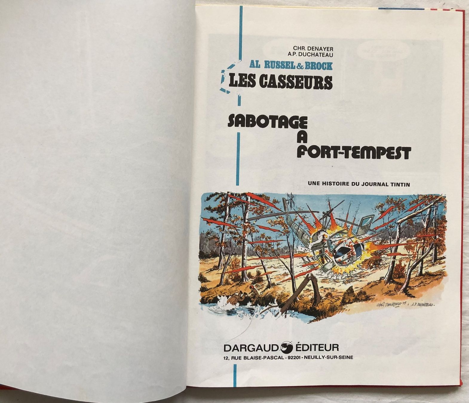 Comics: LES CASSEURS - 2 - Sabotage à Fort-Tempest – Gebraucht aus Schaffhausen von durruti 2