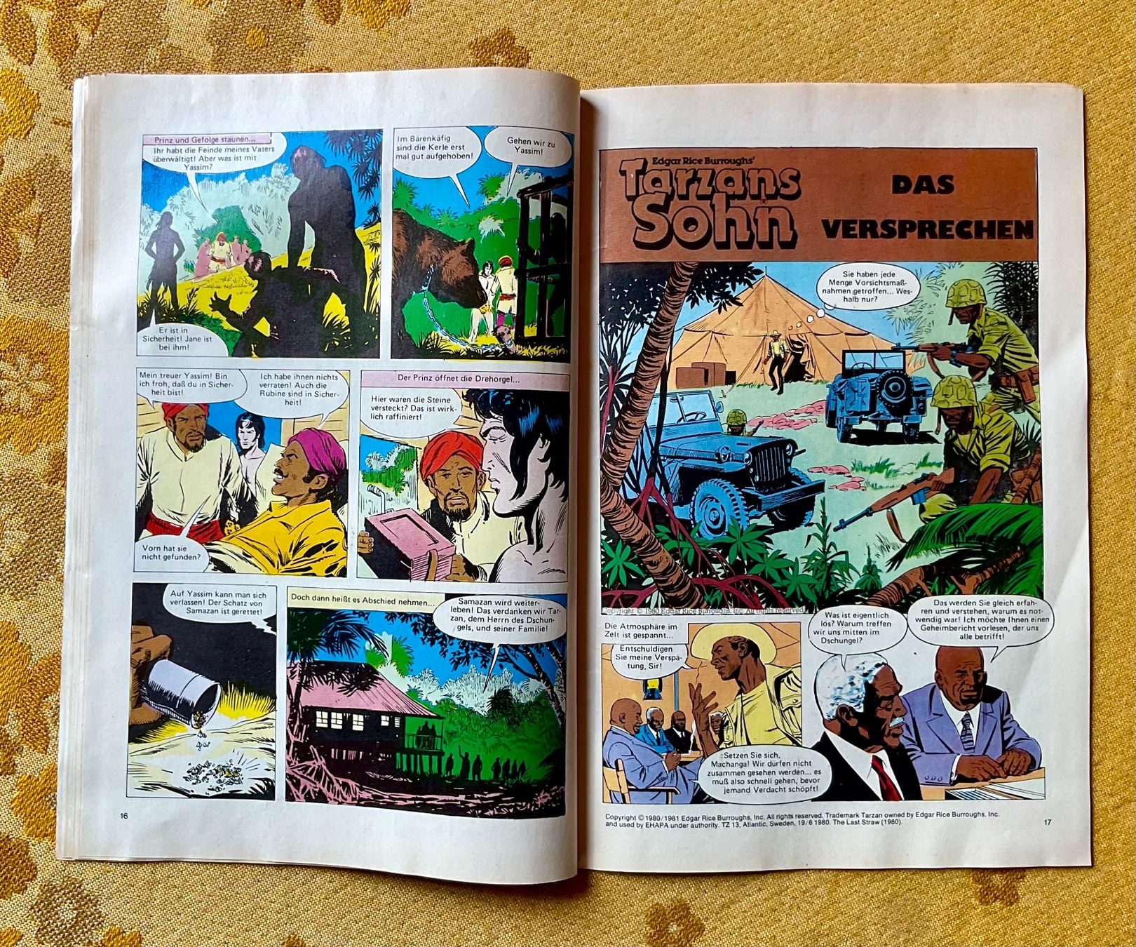 Fumetti: Tarzans Sohn Heft Nr 3 von 1981 – Usato da Endingen venduto da nathan05 4