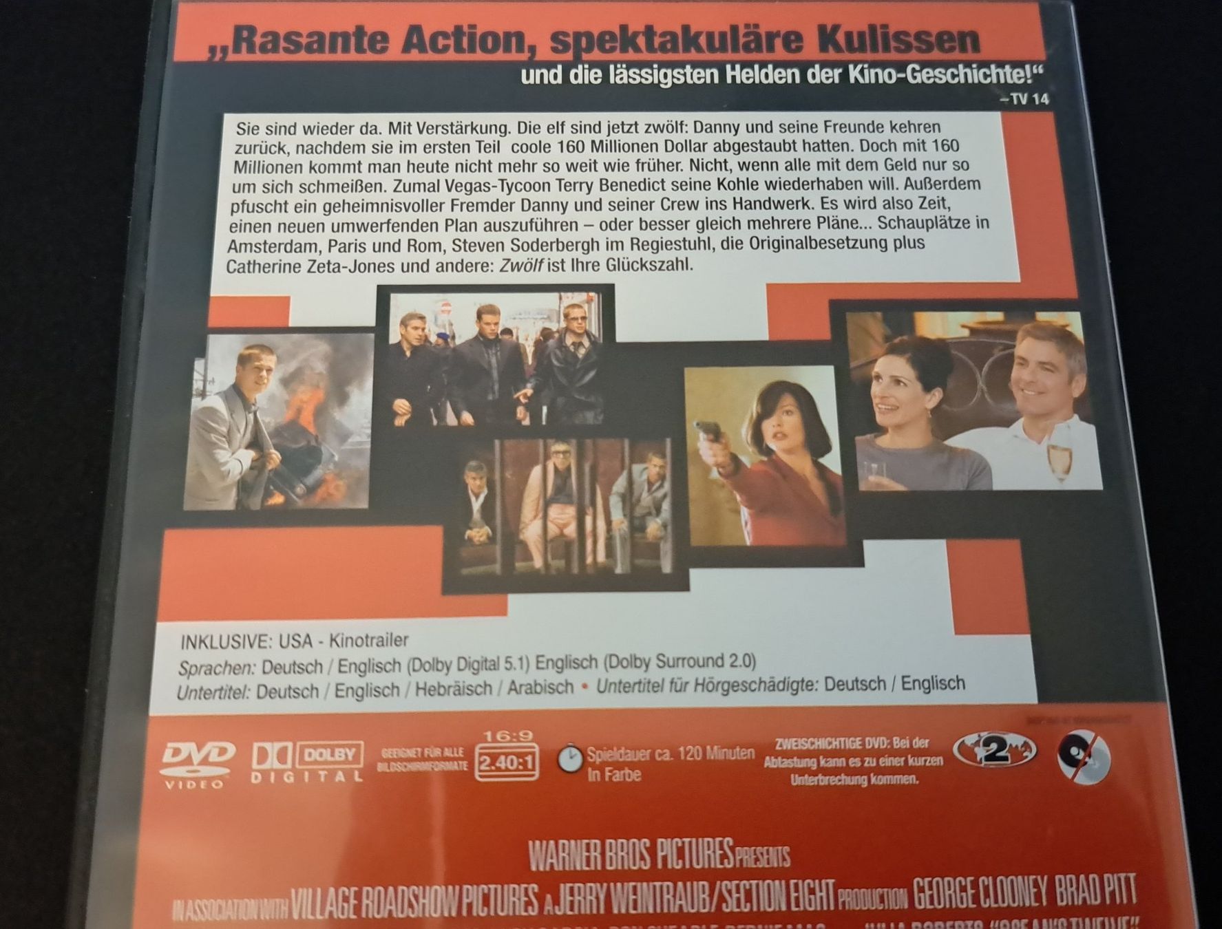 Alle DVDs: DVD, Ocean's Twelve – Gebraucht aus Oberwil BL von Lioness99 1