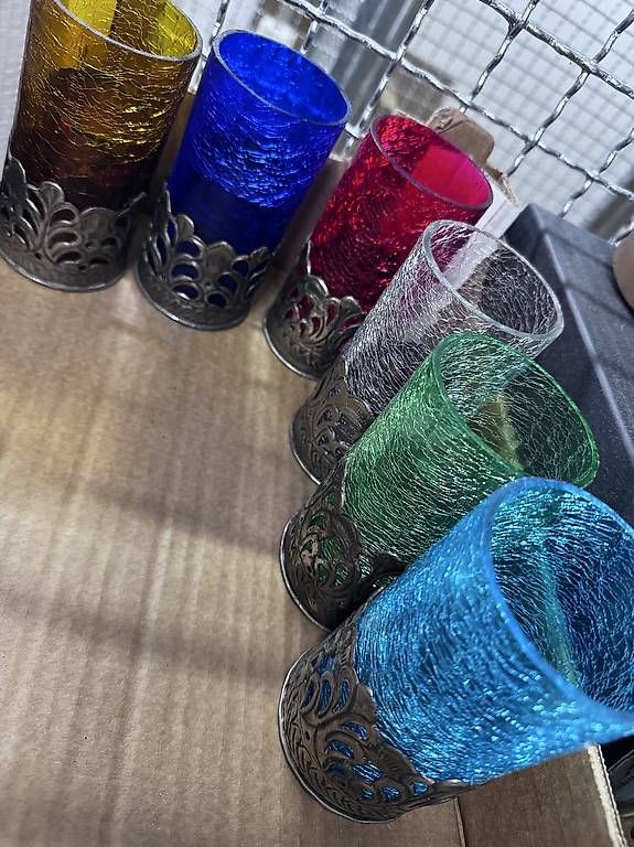 Verres: Bicchieri decorativi  – D'occasion à Pollegio par sad_pr8f 4