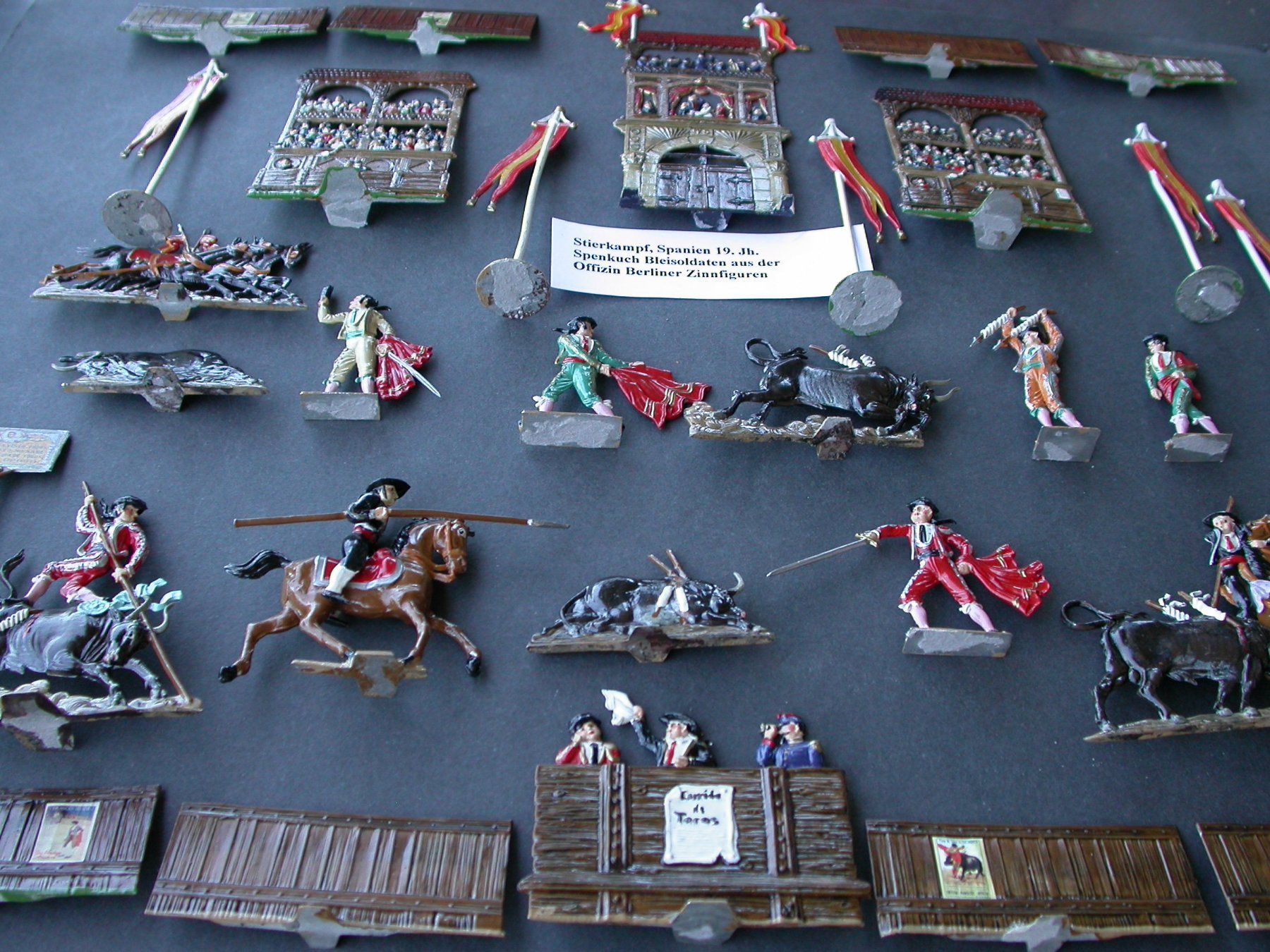 Statuette: Zinnfiguren: Stierkampf Corrida de Toros – Usato da Zürich venduto da Marcel6887