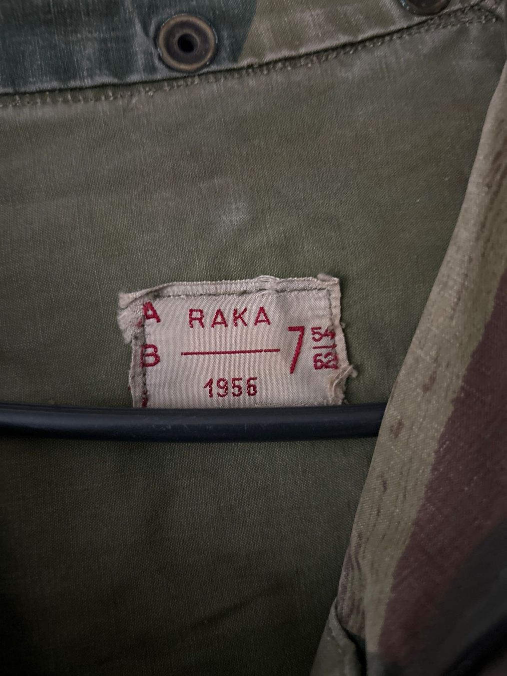 Uniformi: Originale Fallschirmjäger Jacke – Usato da Frenkendorf venduto da Rabe.ch 1