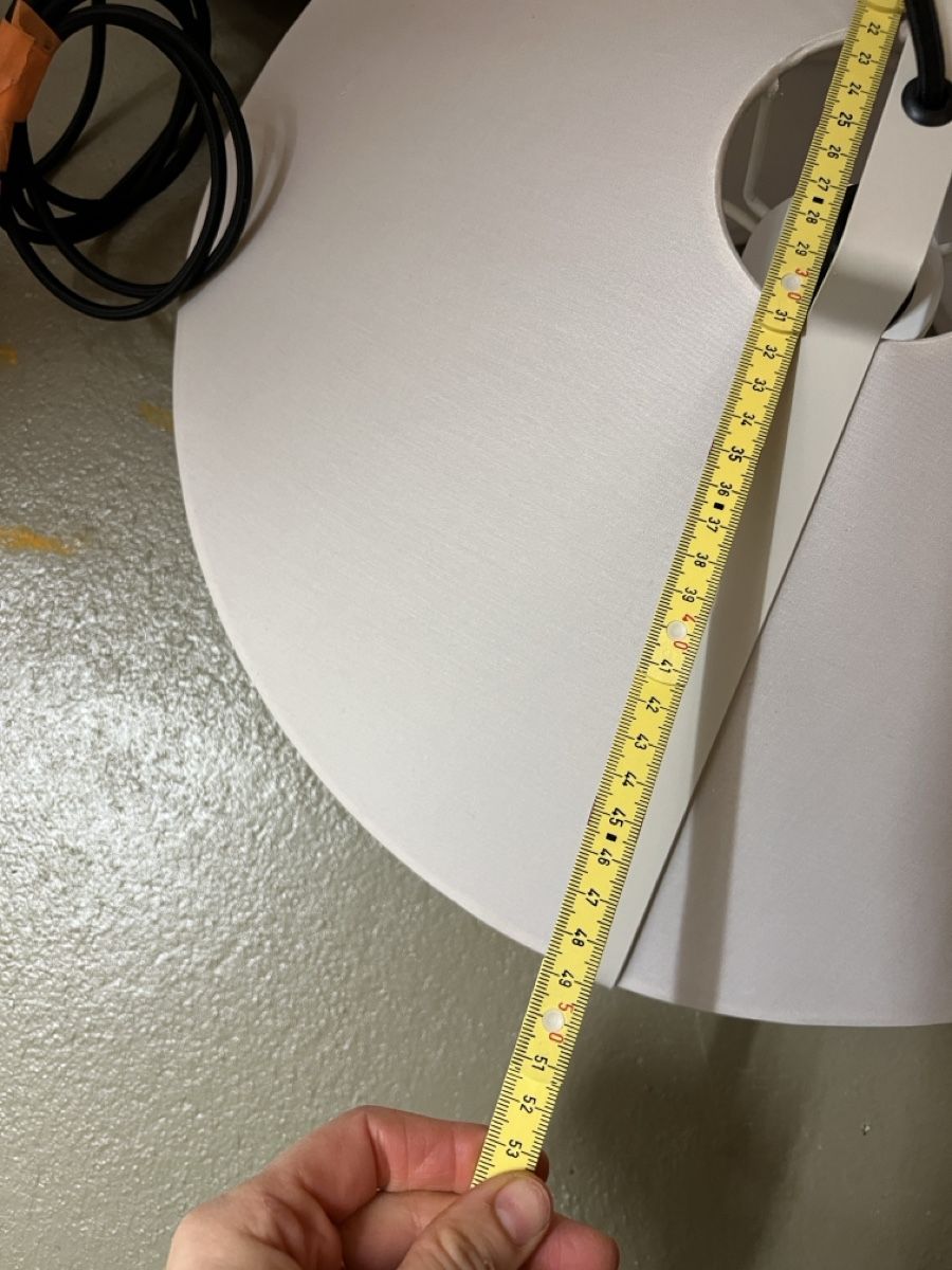 Micasa Lampenschirme: Hängeleuchte, Durchmesser ca. 50, beige – Neu (gemäss Beschreibung) aus Bever von isa_m98g 1