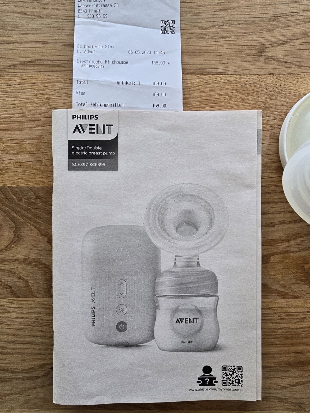 Philips Stillzubehör: Philips Avent Milchpumpe SCF397/395 – Gebraucht aus Wetzikon ZH von zdeno7 2