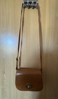 Vintage Handtasche, Cognac-farben, zeitlos schön