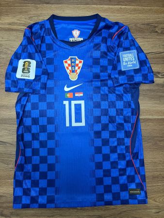Kroatien WM Trikot 2026 - #10 Modric inklusive Matchdetail