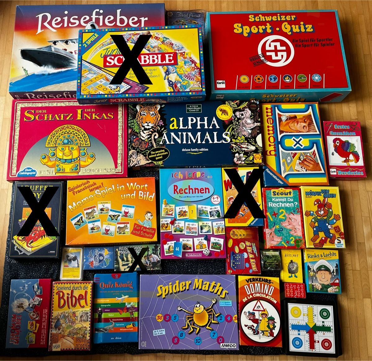 Spiele: Diverse Spiele – Gebraucht aus Triboltingen von zimtsterndli5
