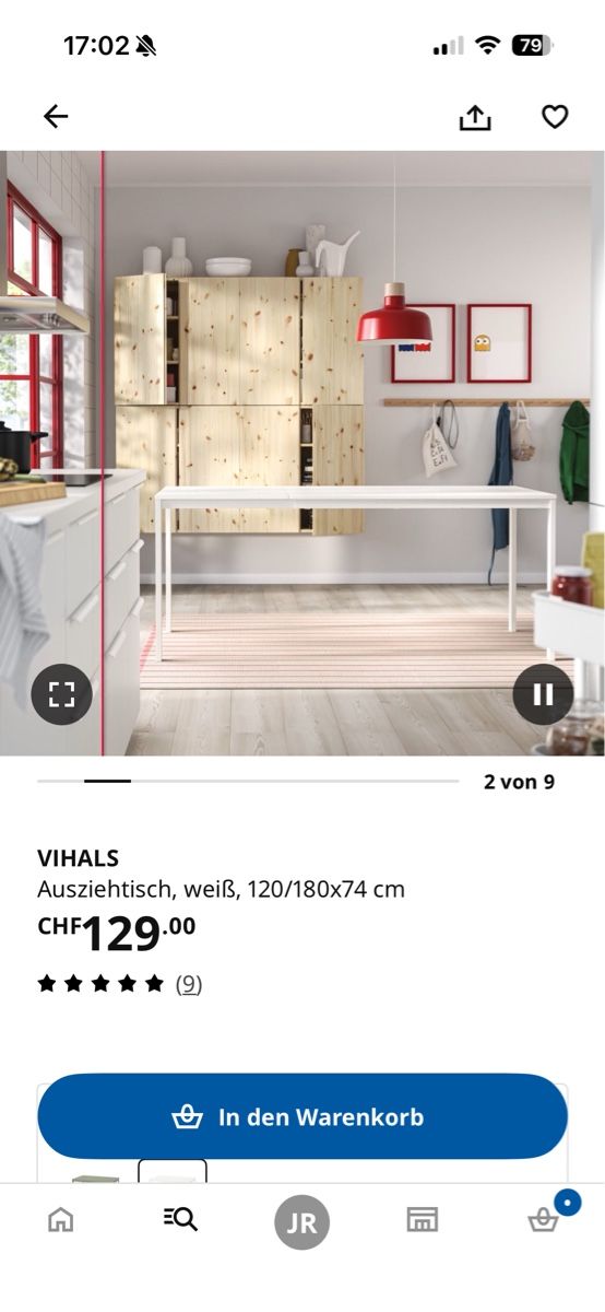 Ikea Tische: VIHALS Ausziehtisch IKEA – Gebraucht aus Basel von Rhabarberdiva 6